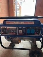 Stroomgenerator HMB 5500 Watt, Doe-het-zelf en Bouw, Aggregaten, Ophalen, Zo goed als nieuw, Benzine