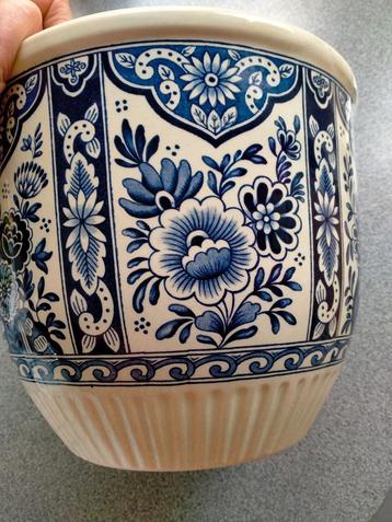 Bloempot Delfts blauw  beschikbaar voor biedingen