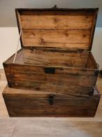 Set van 2 houten kisten, Ophalen, Gebruikt