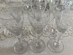 6 verres cristal, Collections, Verres & Petits Verres, Enlèvement, Comme neuf