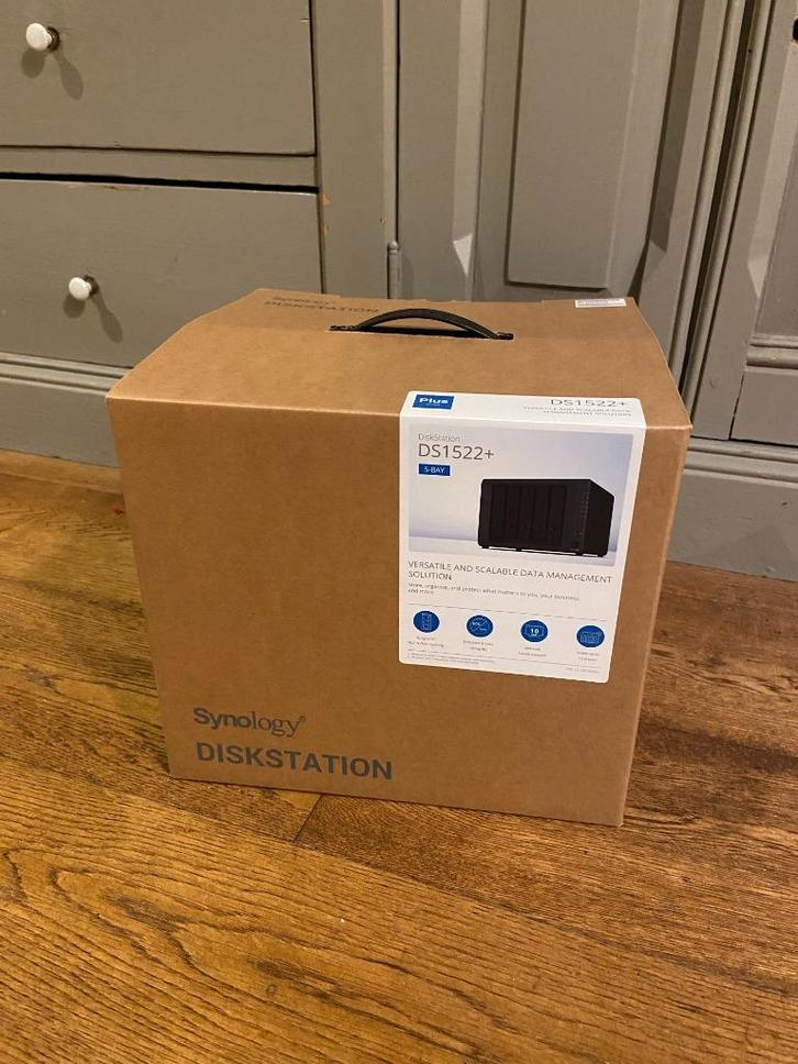 Synology DS1522+ NAS *16gb ram - 5 x 4tb HDD (nieuw), Computers en Software, Harde schijven, Nieuw, Server, HDD, SATA, Ophalen of Verzenden