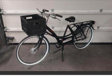 Tweeling fiets mamafiets- vélo longue queue cargo jumeaux, Enlèvement, Comme neuf, Vitesses