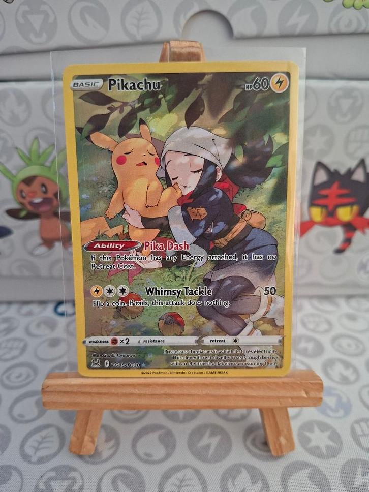 Pikachu TG05, Hobby en Vrije tijd, Verzamelkaartspellen | Pokémon, Nieuw, Losse kaart, Foil, Ophalen of Verzenden