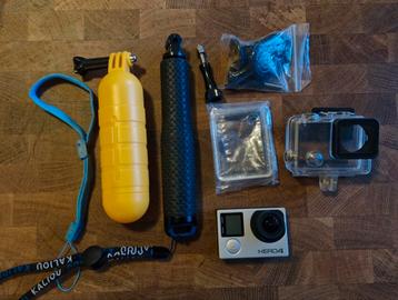 GoPro HERO 4 met accessoires  beschikbaar voor biedingen