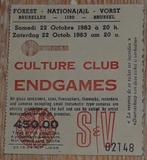 Culture Club concertticket Vorst Nationaal 1983 billet conce, Autres types, Utilisé, Enlèvement ou Envoi