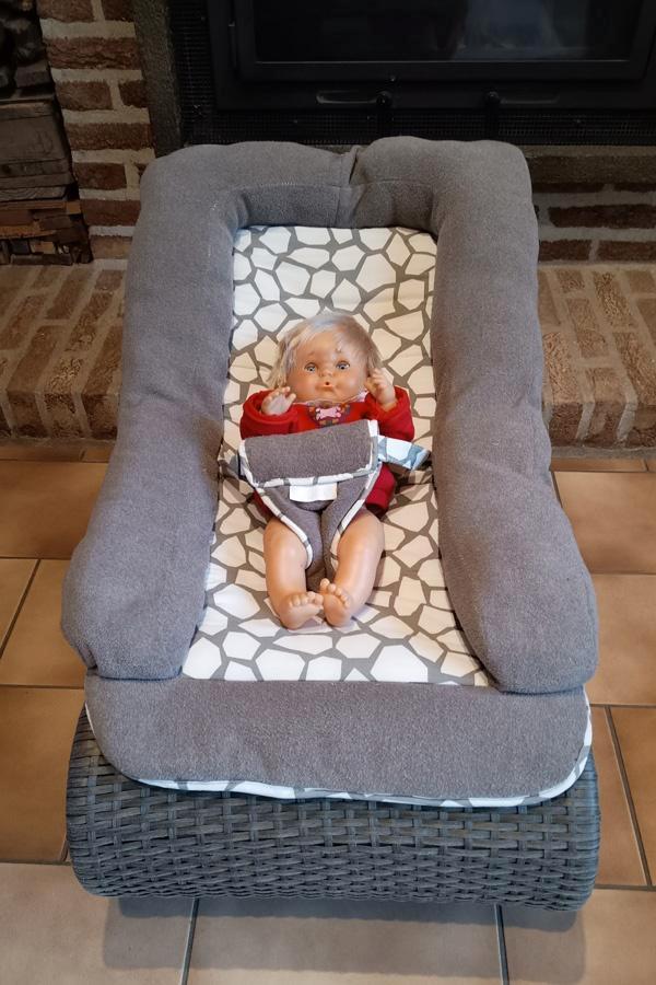 Babyschommel, Kinderen en Baby's, Wipstoeltjes, Zo goed als nieuw, Schommelstoel, Overige merken, Ophalen