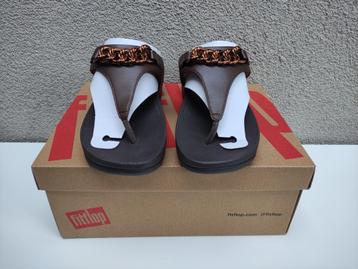FitFlop Lottie Chain Toe-Thongs Teenslippers mt 39 beschikbaar voor biedingen