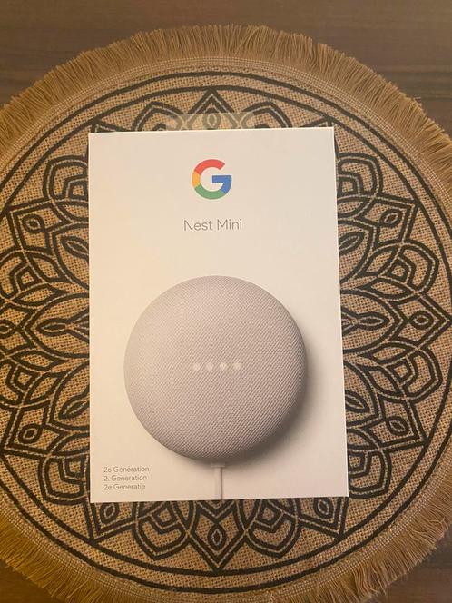 Google Nest Mini, Audio, Tv en Foto, Mediaspelers, Zo goed als nieuw, Ophalen of Verzenden