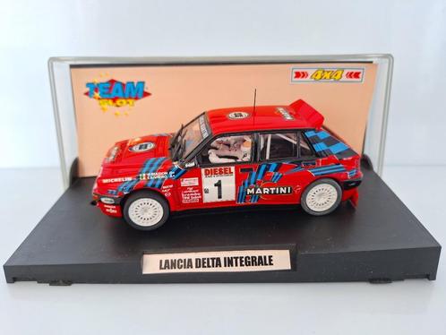 TeamSlot Lancia Delta Hf intergrale San Remo Ref Nr 11203, Kinderen en Baby's, Speelgoed | Racebanen, Nieuw, Racebaan, Elektrisch