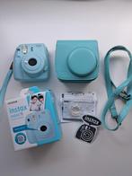 Instax mini 9 instant camera fujifilm ice blue, Audio, Tv en Foto, Ophalen of Verzenden, Zo goed als nieuw