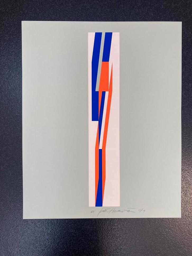 Pal Horvath - composition, Antiquités & Art, Art | Lithographies & Sérigraphies, Enlèvement ou Envoi