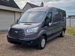 Ford transit 2.2tdci 2015 l3 h2 gekeurd voor verkoop met AC, Boîte manuelle, Argent ou Gris, 5 portes, Diesel