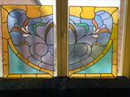 Glas in loodramen art nouveau, Antiek en Kunst, Ophalen