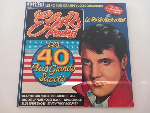 Vinyl 2LP Elvis Presley 40 greatest hits Rock 'n Roll King, Cd's en Dvd's, Vinyl | Rock, 12 inch, Ophalen of Verzenden