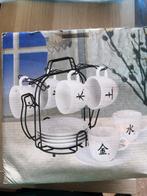 6 tasses à café avec assiettes, Ophalen, Nieuw