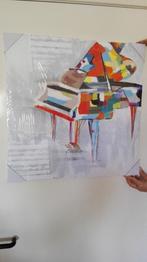 schilderij kader piano, Ophalen of Verzenden, Nieuw, Schilderij