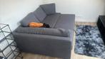 Zetel met opbergruimte, Ophalen, Tweepersoons, 200 cm, Grijs