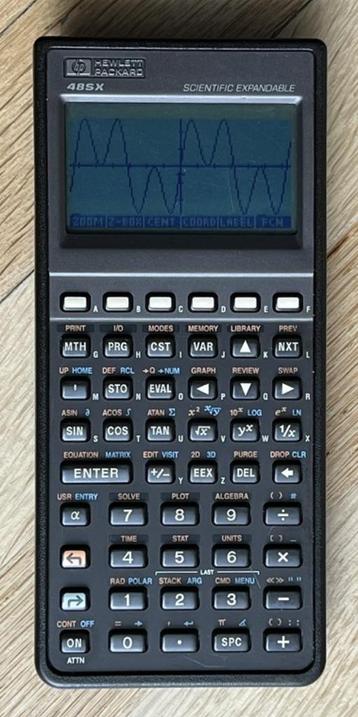 Calculatrice graphique Hewlett Packard HP 48SX - Vintage