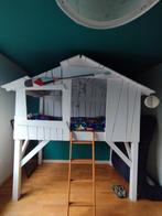 Handgemaakt cabinebed voor kinderen, Ophalen, 85 tot 100 cm, Zo goed als nieuw, Hoogslaper of Stapelbed