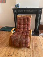 Fauteuil vintage, Comme neuf, 75 à 100 cm, Tissus, 50 à 75 cm