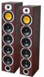 4-wegs BassReflex luidsprekers Mahonie, Overige merken, Nieuw, Ophalen of Verzenden, 120 watt of meer