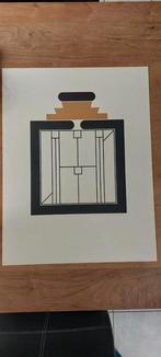 Ets van Léon Wuidar, Antiek en Kunst, Kunst | Litho's en Zeefdrukken, Ophalen of Verzenden