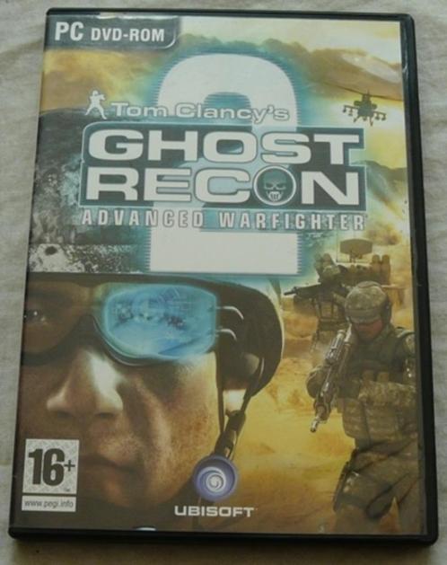 Game, Tom Clancy's Ghost Recon Advanced Warfighter 2, 2007., Consoles de jeu & Jeux vidéo, Jeux | PC, Utilisé, Shooter, À partir de 16 ans