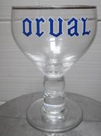 2 verschillende oude Orval-glazen, Verzamelen, Biermerken, Ophalen of Verzenden, Gebruikt, Glas of Glazen, Overige merken