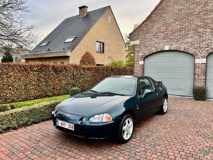 Honda CRX Esi Delsol 131.329km OHB Topstaat, Auto's, Honda, Particulier, CRX, ABS, Airbags, Centrale vergrendeling, Elektrische buitenspiegels
