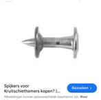 Spijkers kruitschiethamers half volle emmer, Doe-het-zelf en Bouw, Overige Doe-Het-Zelf en Bouw, Ophalen of Verzenden, Zo goed als nieuw