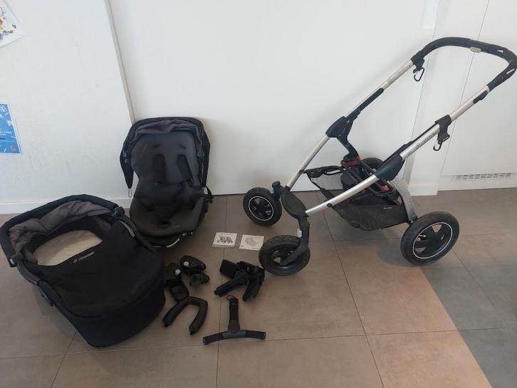 maxi cosi mura 3 - draagmand en buggy, Enfants & Bébés, Buggys, Utilisé, Maxi-Cosi, Protection de pluie, Couverture pieds, Enlèvement