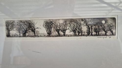 etsen Margriet Westervaarder, Antiek en Kunst, Kunst | Etsen en Gravures, Ophalen
