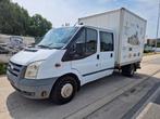 Ford Tranzit 2.4D DubbelCabine MEUBELBAK / LIFT, Auto's, Bedrijf, Diesel, Ford, Te koop