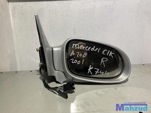 MERCEDES CLK A208 W208 K744 Rechts grijs spiegel, Auto-onderdelen, Spiegels, Mercedes-Benz, Gebruikt, Ophalen of Verzenden
