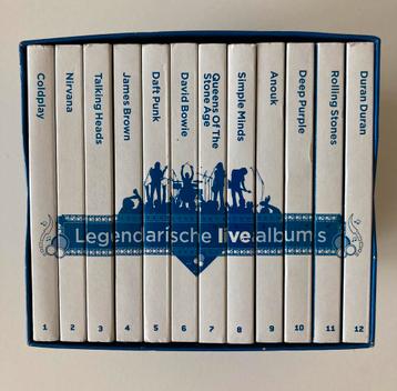 12 Legendarische Live albums box beschikbaar voor biedingen