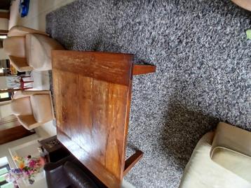 Salontafel Vierkante houten teaktafel 120 cm bij 122cm beschikbaar voor biedingen