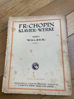 Muziekboek met partituren voor piano van 1917” F. Chopin”, Gebruikt, Klassiek, Ophalen of Verzenden, Artiest of Componist