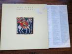 Paul Simon - Graceland (LP), Cd's en Dvd's, Vinyl | Pop, Gebruikt, Ophalen of Verzenden, 1980 tot 2000, 12 inch