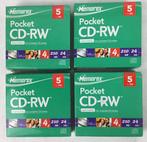 CD-RW de poche MEMOREX 4 packs de 5, Cd, Memorex, Enlèvement ou Envoi, Neuf