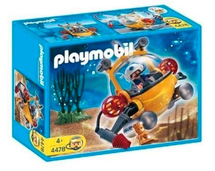 Playmobil - Explorateur avec cloche de plongée (4478), Kinderen en Baby's, Speelgoed | Playmobil, Zo goed als nieuw, Complete set