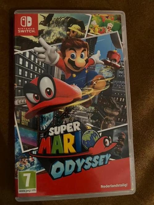 Super Mario Odyssey (Switch), Games en Spelcomputers, Games | Nintendo Switch, Zo goed als nieuw, Avontuur en Actie, 3 spelers of meer