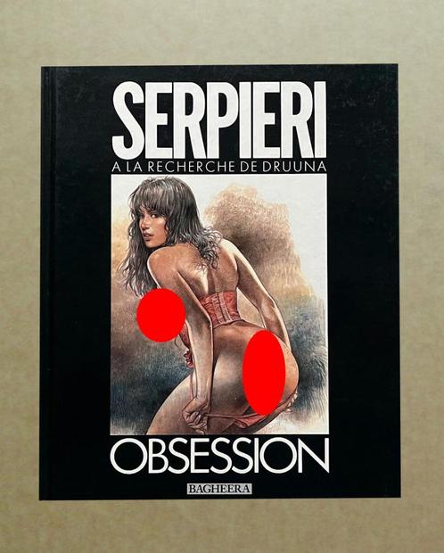 Druuna - HS1 - Obsession - Serpieri - EO1990 - Glénat, Boeken, Stripverhalen, Verzenden