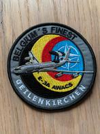 Belgian Air Force - Awacs, Ophalen of Verzenden, Zo goed als nieuw, Patch, Badge of Embleem