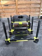 Zitkoffer Matrix S 36 PRO Lime edition, Watersport en Boten, Hengelsport | Witvissen, Ophalen, Zo goed als nieuw, Complete set