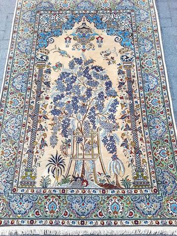 Exclusief Perzische tapijt (Kashan)Geknoopt in IRAN- 215x145 beschikbaar voor biedingen