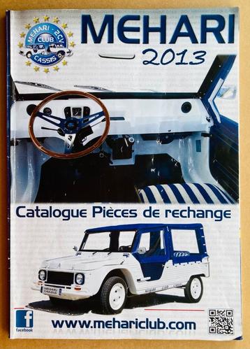 MEHARI - Catalogue de pièces 2013 beschikbaar voor biedingen