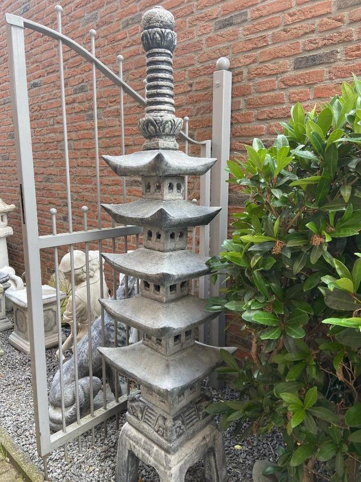 6 verschillende Pagodes, Tuin en Terras, Tuinbeelden, Nieuw, Overige typen, Beton, Ophalen