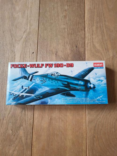 ACADEMY Focke-Wulf FW 190-D9 1/72, Hobby en Vrije tijd, Modelbouw | Vliegtuigen en Helikopters, Zo goed als nieuw, Vliegtuig, 1:72 tot 1:144