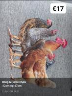 Plaat kippen, Huis en Inrichting, Woonaccessoires | Wanddecoraties, Zo goed als nieuw, Ophalen