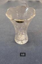 OUDE KRISTALLEN VAAS, Ophalen of Verzenden